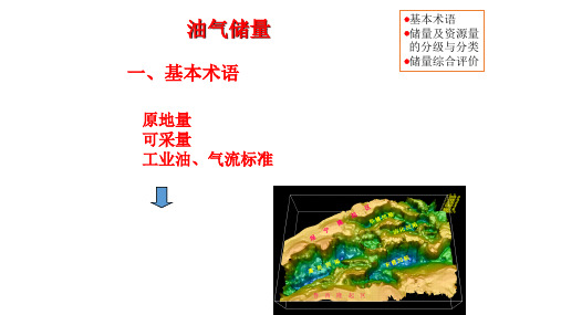 储量与资源量