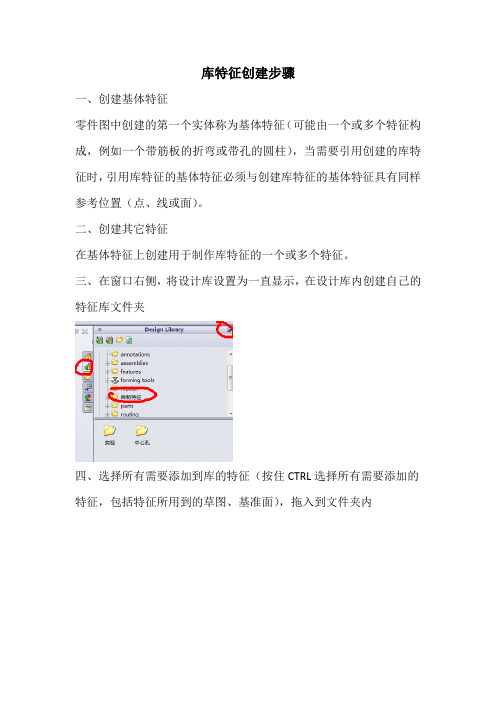 库特征详解