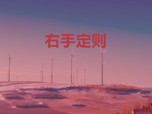 右手定则