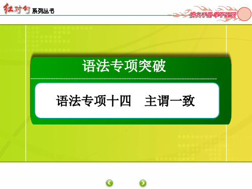 语法专项14PPT课件