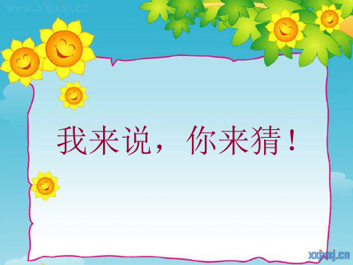部编版语文二年级上册《我是什么》精品课件