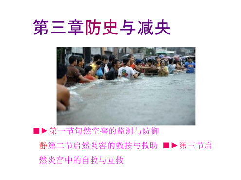 高中地理课件：最新自然灾害的监测与防御
