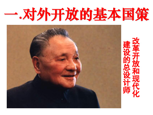 4.1我国的基本国策