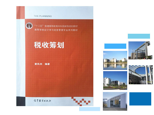 黄凤羽-税收筹划 第14章