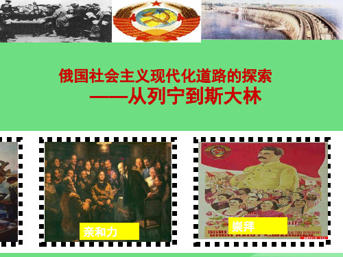 2015届高考历史考点复习课件：《俄国现代化》