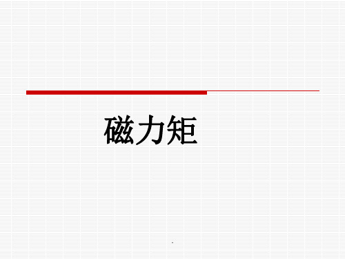 磁力矩