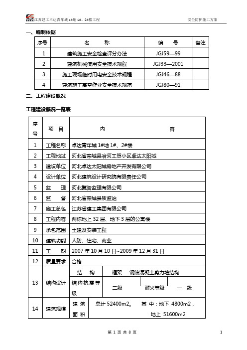安全防护方案