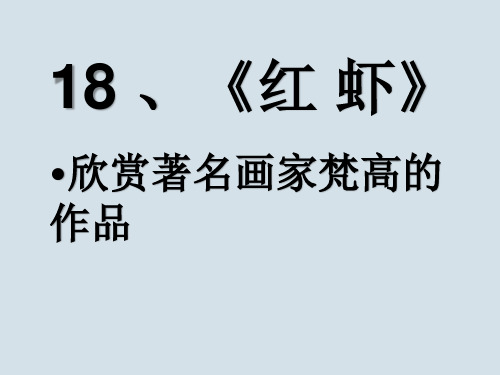红虾PPT