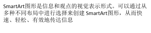 PowerPoint怎么将文本转换为SmartArt图形