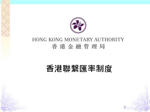 香港联系汇率制度