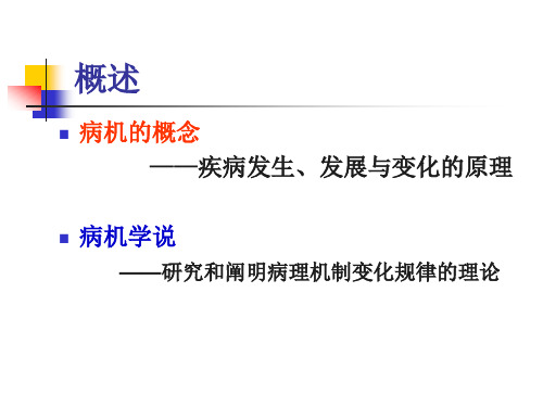 病机 发病机理