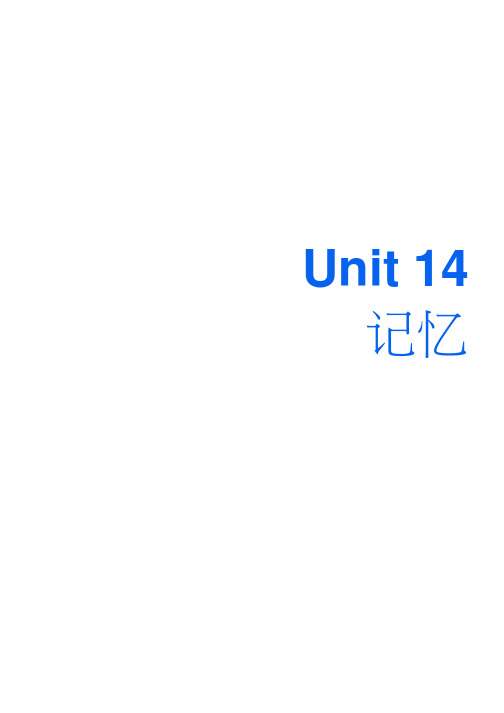 精品高考英语一轮复习课件①：Unit14Festivals