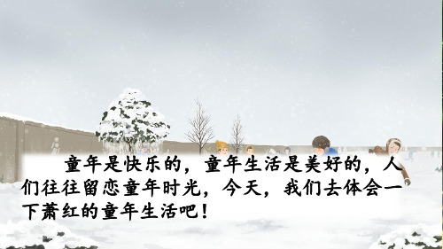 最新部编人教版小学五年级语文下册《祖父的园子》精美课件(共53张PPT)