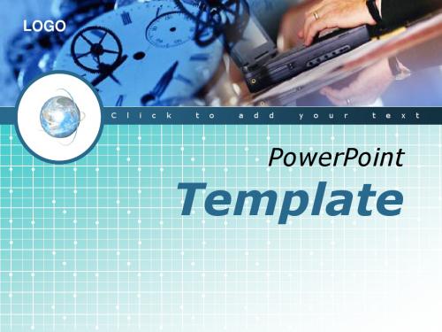 2016年最新经典机械数据图表ppt模板通用模板