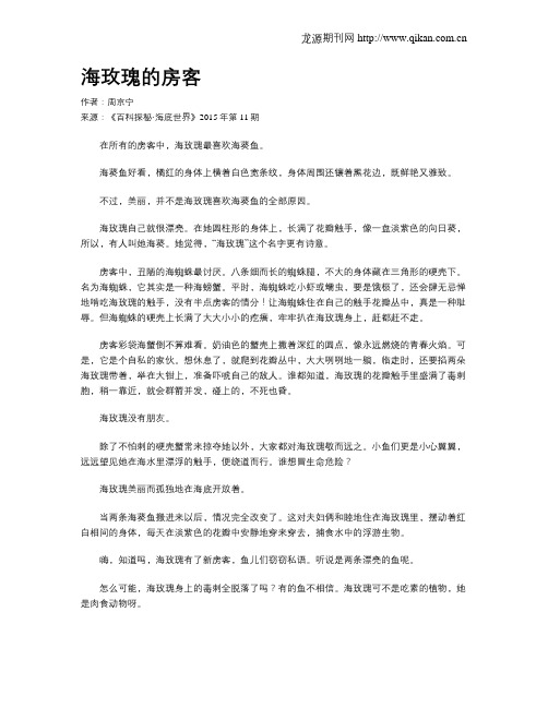 海玫瑰的房客