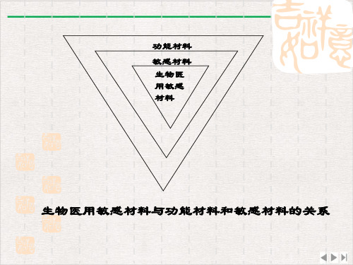 生物医用敏感材料课件ppt