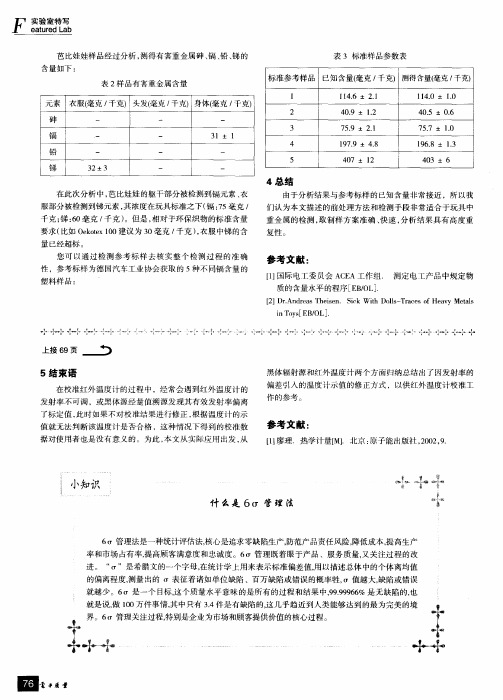 什么是6σ管理法