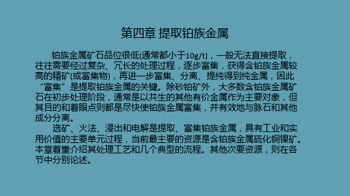 7提取铂族金属