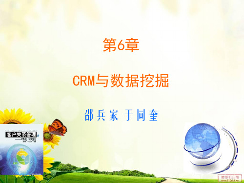 客户关系管理06--CRM与数据挖掘幻灯片PPT