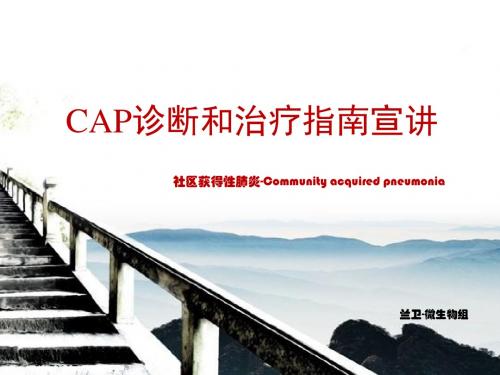 CAP指南宣讲