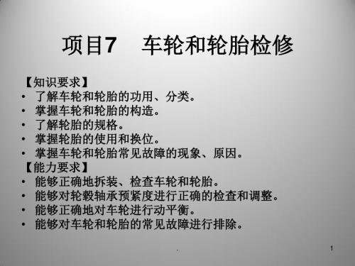 汽车底盘电控系统检修PPT课件