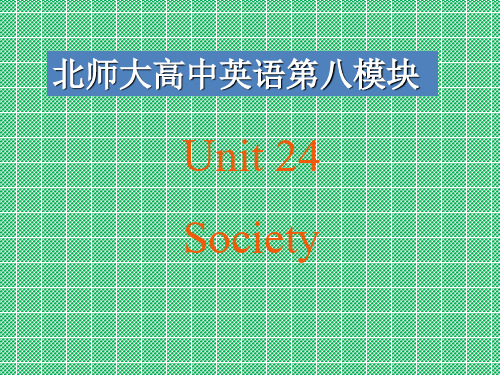 北师大版选修八Unit24lesson1ConsumerSociety课件1