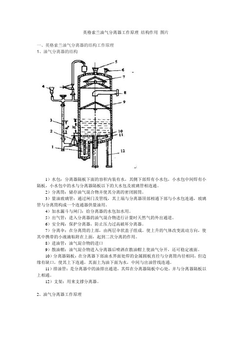 英格索兰油气分离器工作原理 结构作用 图片