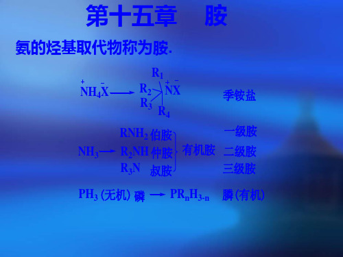 有机化学 十五章