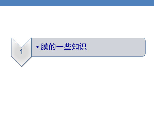 反渗透膜技术ppt课件