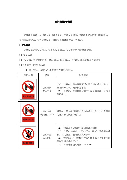 配网安健环设施