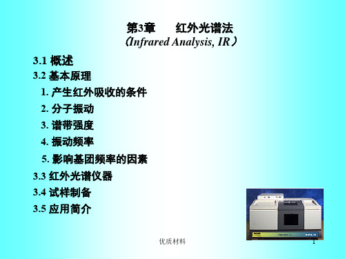 红外光谱解谱(格式整齐)