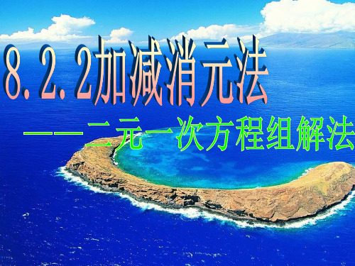 加减消元法公开课课件.ppt
