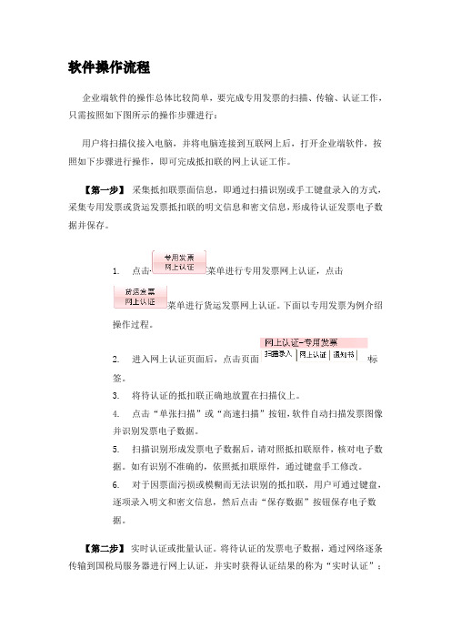 中天易税网上认证系统操作流程