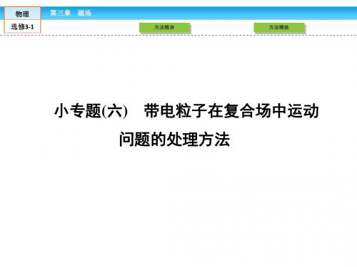 高中物理人教新课标选修3-1课件：小专题六