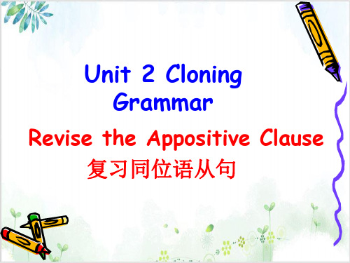 人教课标版高中英语选修8Unit2GrammarPPT课堂课件(25页)