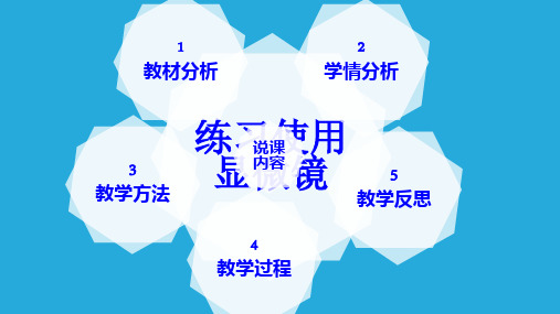练习使用显微镜说课PPT精美课件