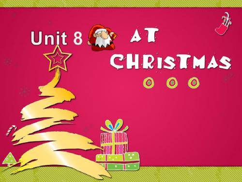 苏教译林版英语五年级上册Unit 8《At Christmas》ppt课件8