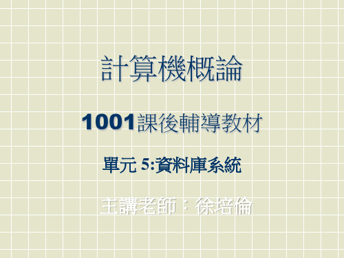 资料库管理系统