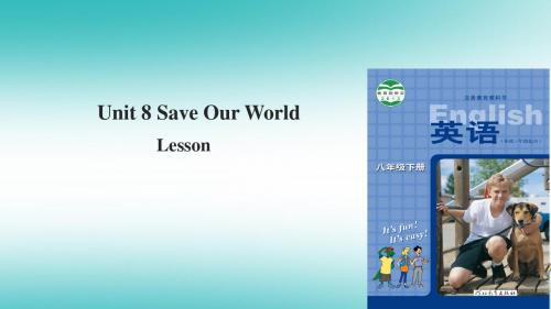 八年级英语下册 Unit 8 Save Our World Lesson 47 Connected to Nature