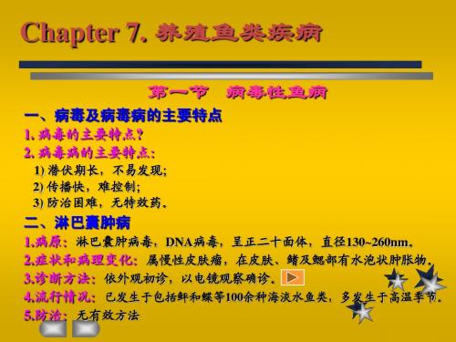 第七章海水养殖鱼类的疾病 2