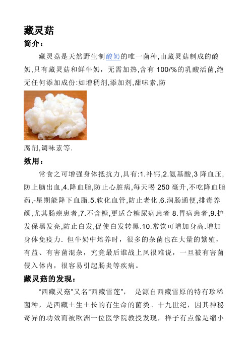 藏灵菇