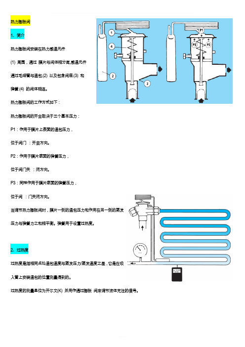 热力膨胀阀-装配说明