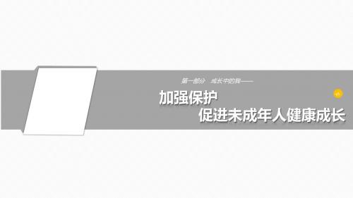 2017年中考政治复习：7 加强保护 促进未成年人健康成长 (共35张PPT)