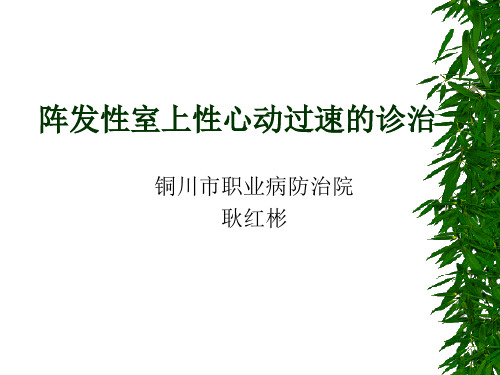 室上速讲稿