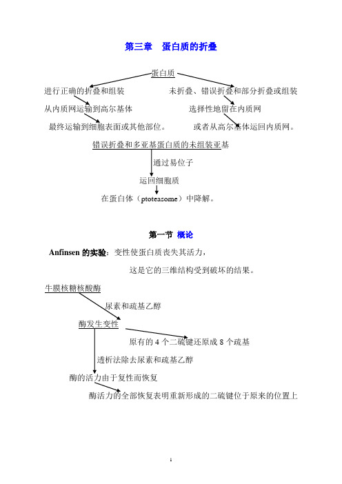 讲稿3-蛋白质的折叠