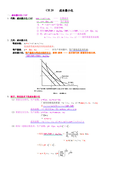 20、生产者_成本最小化