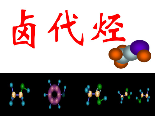 高中化学选修5人教版：2.3卤代烃ppt