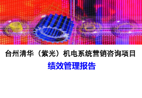 32_清华紫光绩效考核报告(全套流程和表格)