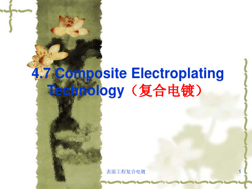 表面工程复合电镀 PPT