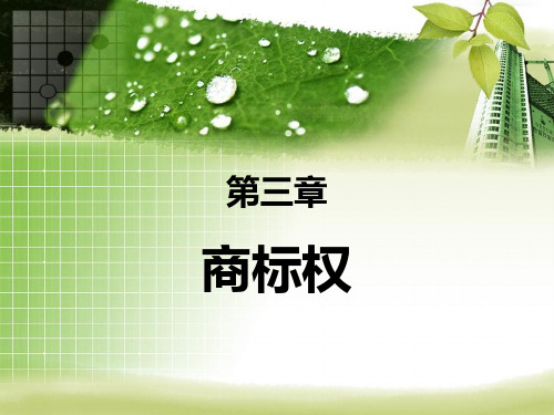 第三章 商标权 知识产权